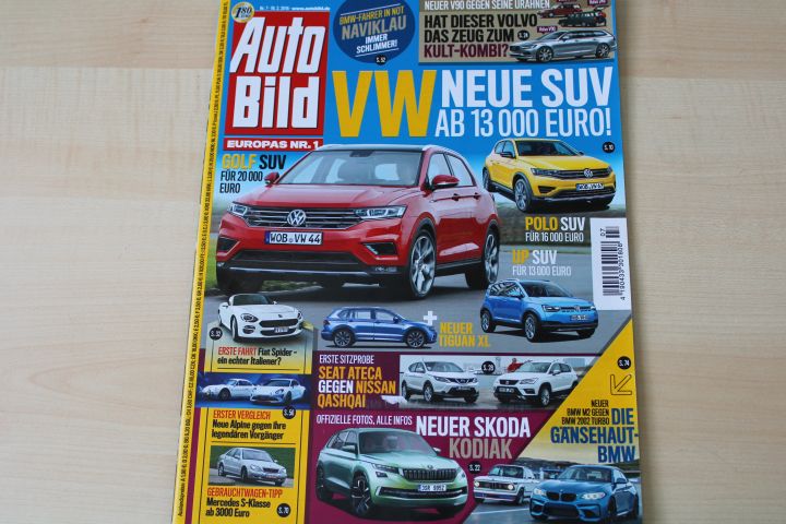 Deckblatt Auto Bild (07/2016)